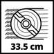 Газонокосарка акумуляторна Einhell GE-CM 36/34-1 Li - Solo (3413226)