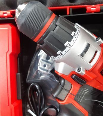 Шуруповерт акумуляторний Einhell TE-CD 18/2 Li+39 (2x2,5 Ah) 4514219A2.5