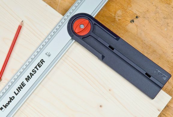 Линейка алюминиевая прецизионная 800 мм kwb Line MASTER (784208)