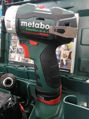 Дрель-шуруповерт аккумуляторный Metabo PowerMaxx BS BL Q (601749500)