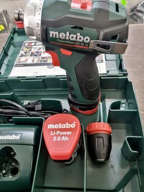 Дрель-шуруповерт аккумуляторный Metabo PowerMaxx BS BL Q (601749500)