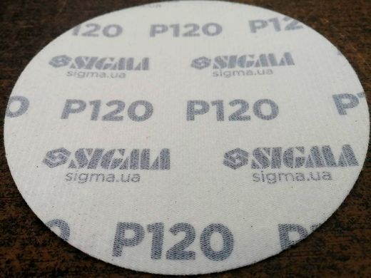 Коло шліфувальне (липучка) &Oslash;150 мм P120 Poland (150120)
