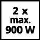 Акумулятор 2 шт 4,0 Аh 18V Li-Ion Einhell X-Change+зарядний X-Twincharger Kit 3 А (4512112)