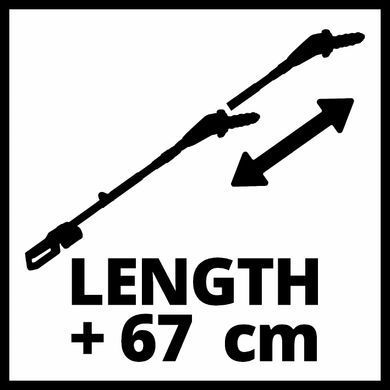 Пила высоторез аккумуляторный Einhell GC-LC 18/20 Li T - Solo (3410581)