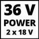 Газонокосарка акумуляторна безщіткова Einhell GE-CM 43 Li M Kit (3413130)