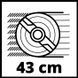 Газонокосарка акумуляторна безщіткова Einhell GE-CM 43 Li M Kit (3413130)