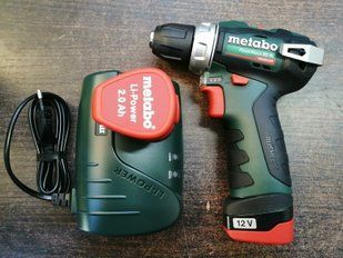 Дриль-шуруповерт акумуляторний Metabo PowerMaxx BS BL 2х2,0 А&middot;ч в кейсі (601721500)