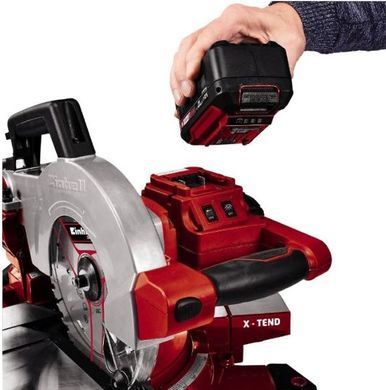 Акумуляторна торцювальна пилка Einhell TE-MS 18/210 Li Kit (4300890A4.0)
