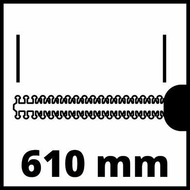 Кусторез аккумуляторный Einhell GE-CH 36/61 Li - Solo (3410965)