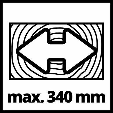Пилка торцювальна електрична з протяжкою Einhell TC-SM 2534/1 Dual (4300395)