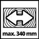 Пилка торцювальна електрична з протяжкою Einhell TC-SM 2534/1 Dual (4300395)