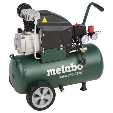 Компресор безмасляний малошумний Metabo Basic 250-24 W OF (601532000)