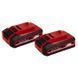 Акумулятори 2 шт 4,0 Ah 18V PXC PLUS Twinpack Einhell Power X-Change (4511629)
