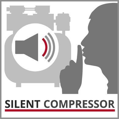 Компресор повітряний безшумний Einhell TE-AC 50 Silent (4020620)
