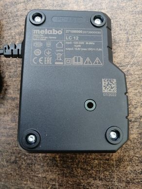 Зарядное устройство LC 12, 10,8&ndash;12 В Metabo (627108000)