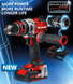 Шуруповерт ударний акумуляторний бесщеточний Einhell TE-CD 18 Li-i Brushless - Solo (4513860)