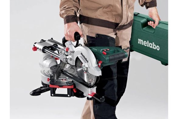 Торцювальна пилка з протяжкою Metabo KGS 254 M Laser Led (602540000)