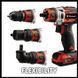 Шуруповерт аккумуляторный Einhell TE-CD 12/1 3X-Li 1x2,0 Ah (4513595)
