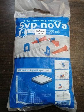 Затискачі (основи) СВП NOVA 0,5 мм (ШОВ 0.5 ММ) 63332