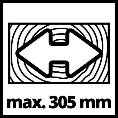 Пилка торцювальна електрична з протяжкою Einhell TC-SM 254 (4300385)