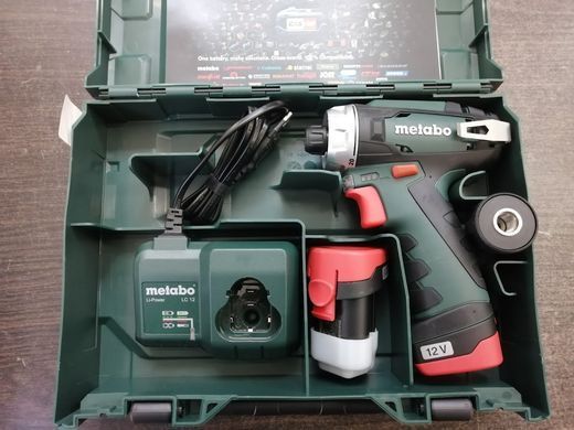 Дрель-шуруповерт аккумуляторный Metabo PowerMaxx BS Basic (600984500)
