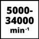 Гравер аккумуляторный Einhell TE-MT 18/34 Li - Solo (4419360)